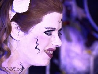 Dane Jones Czech goddess Crissy Fox Nightmare Doll Halloween Cosplay x rated clip