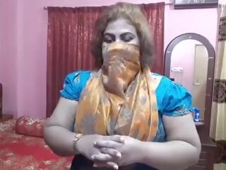 Desi Indian first-rate Unsatisfied Aunty Didi dirty clip Talking hard up